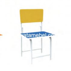 School Chair Size 40 - EXPO MSR 5134 / White Blue